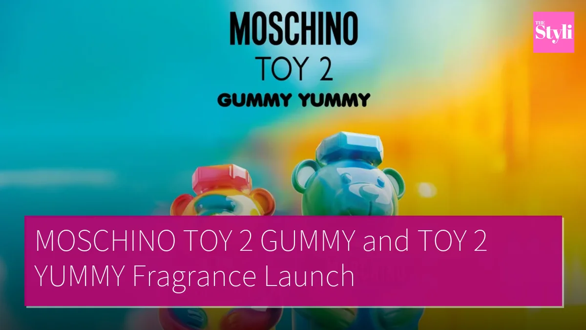 MOSCHINO TOY 2 GUMMY and TOY 2 YUMMY Fragrance Launch