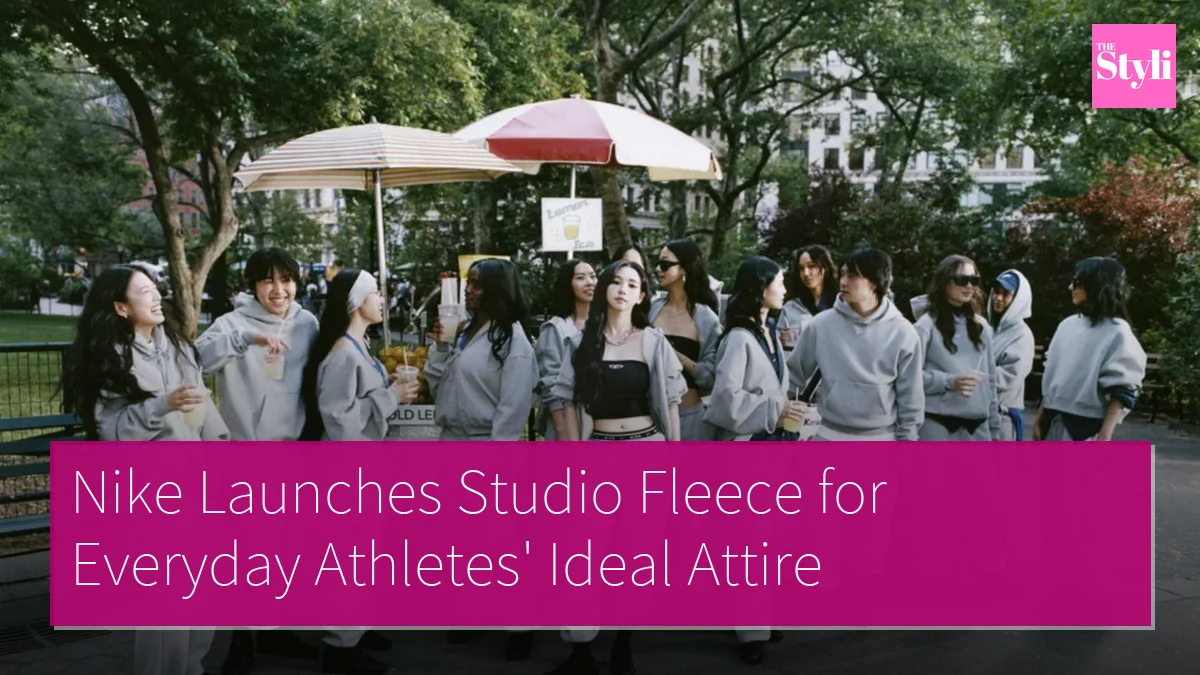 Nike Launches Studio Fleece for Everyday Athletes' Ideal Attire