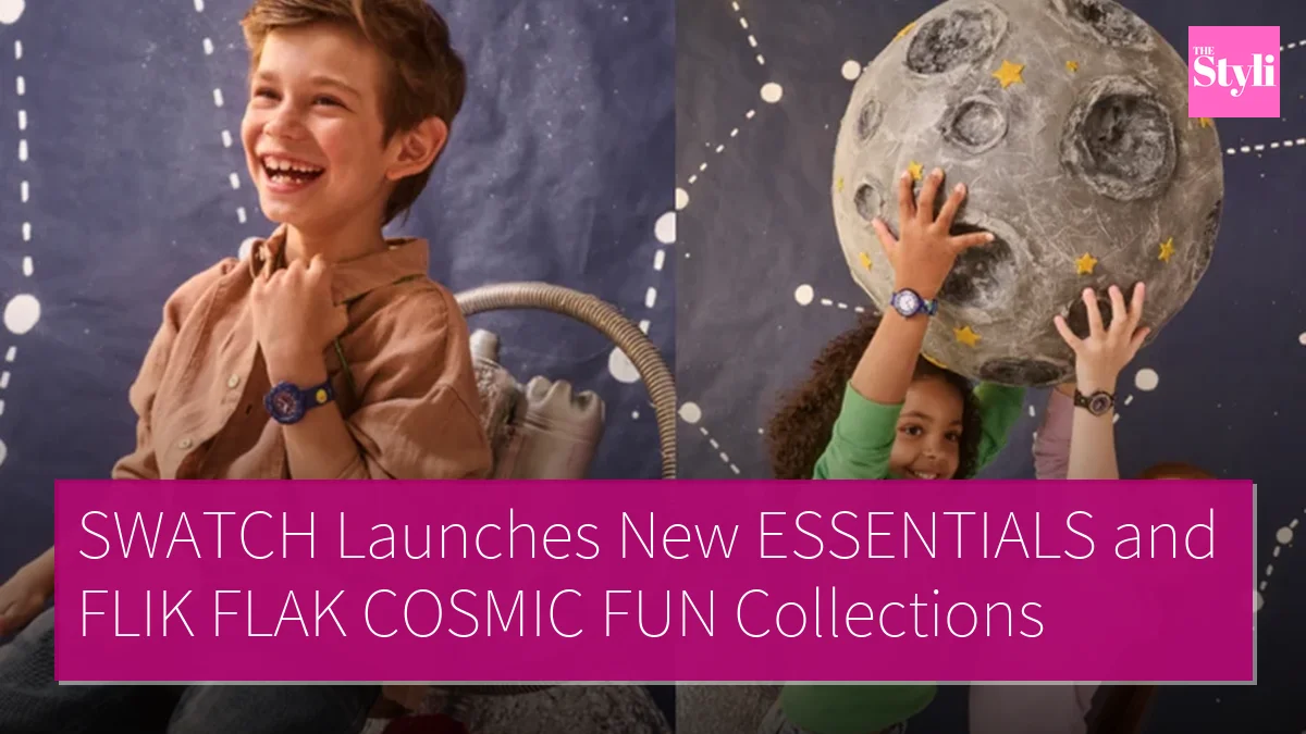 SWATCH Launches New ESSENTIALS and FLIK FLAK COSMIC FUN Collections